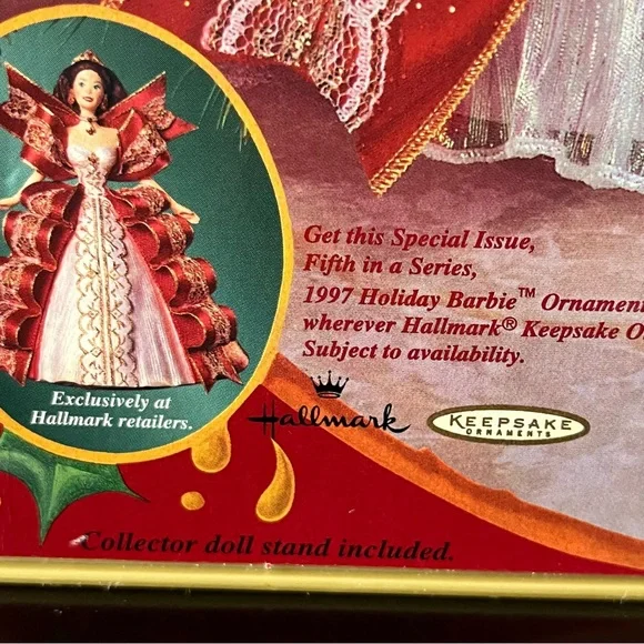 Barbie 10th Anniversary Holiday Edition NIB - Picture 5 of 10